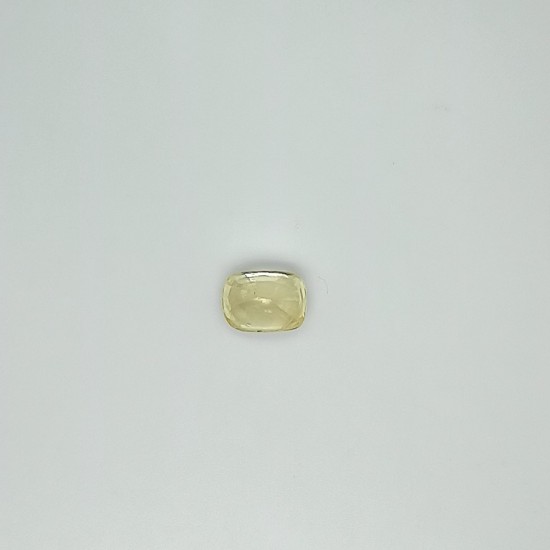 Yellow Sapphire (Pukhraj) 4.91 Ct Lab Tested